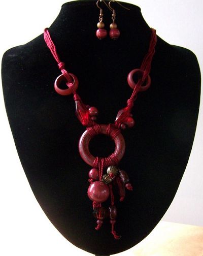 fashion jewellery pls -      QN 071 NECKLACE AND EARRING SET